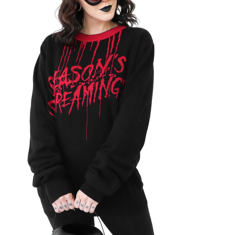Foxblood Season's Screamings Sweater